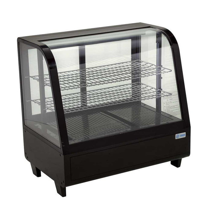 VITRINA REFRIGERADA CRISTAL CURVO SOBRE MOSTRADOR