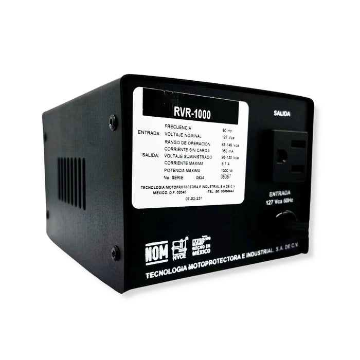 RVR1000P | REGULADOR DE VOLTAJE DE 1000 W