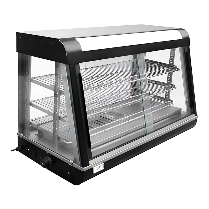 VITRINA CALIENTE SOBRE MOSTRADOR DE 60 CM DE FRENTE