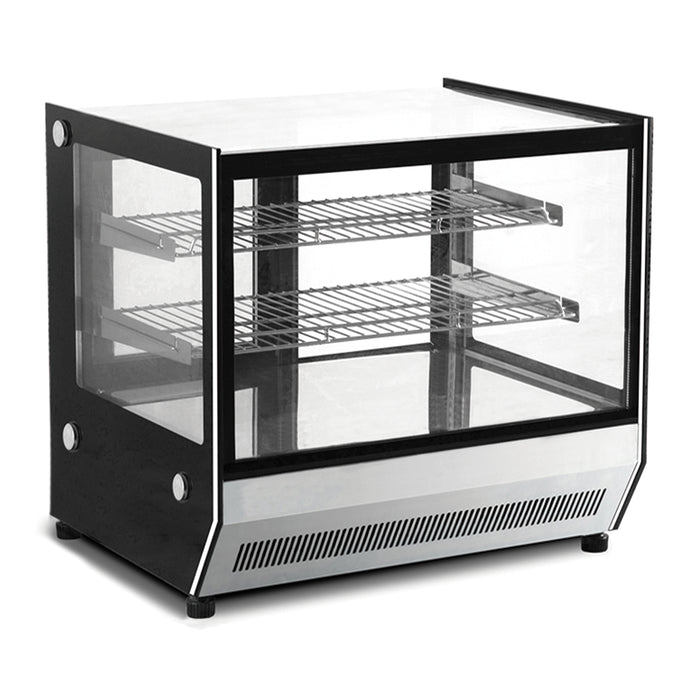 VITRINA REFRIGERADA SOBRE MOSTRADOR  CRISTAL RECTO DE 90 CM DE FRENTE