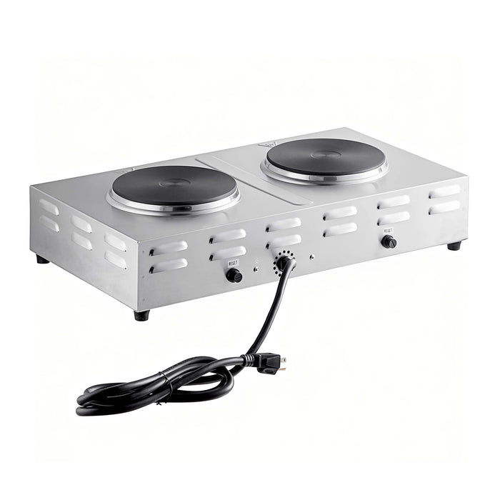 PARRILLA ELÉCTRICA DE DOS SECCIONES