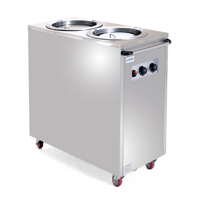 CALENTADOR ELÉCTRICO DE PLATOS DOBLE