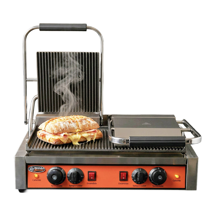 Plancha panini Essential | Planchas acanaladas | PPME-3