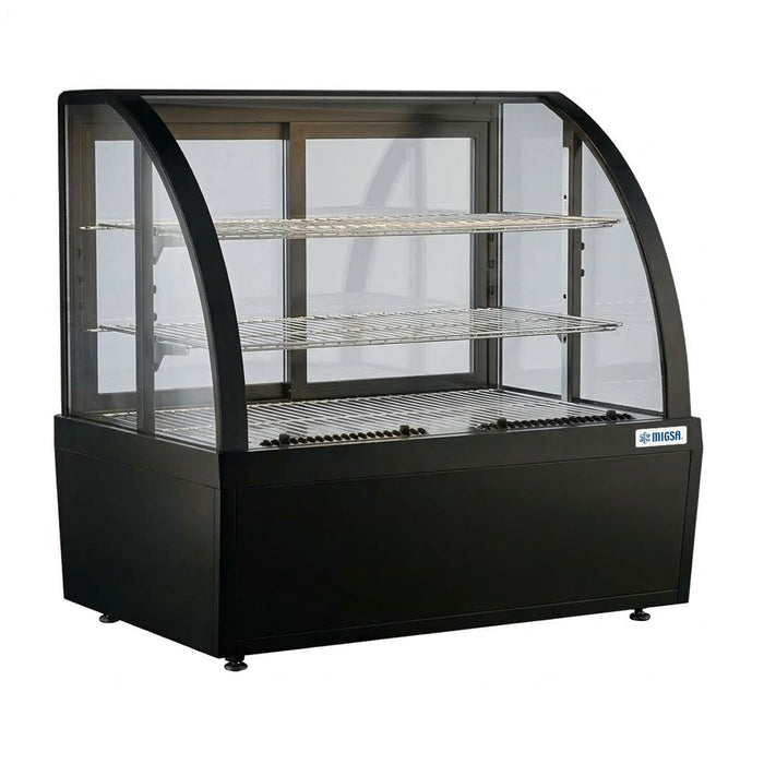 RTW-100L-3 | VITRINA REFRIGERADA CRISTAL CURVO CON SISTEMA ANTIEMPAÑANTE FRONTAL