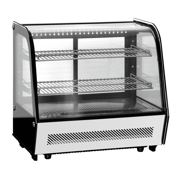 VITRINA REFRIGERADA CRISTAL CURVO CON SISTEMA ANTIEMPAÑANTE