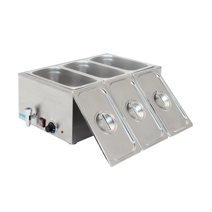 BAÑO MARÍA ELÉCTRICO DE 3 INSERTOS